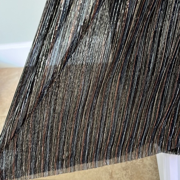 Sabina Musayev Ray Tiered Satin Dress with Bows XS - Picture 12 of 16